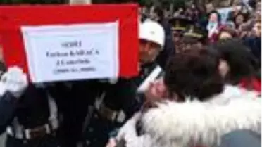 Çığ şehidi Tarkan Karaca, Eskişehir'de toprağa verildi