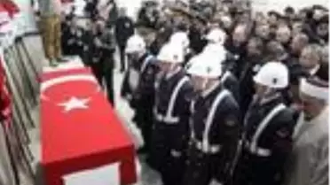 Çığda şehit olan Ümit Deniz, son yolculuğuna uğurlandı
