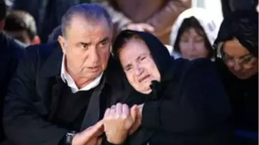 Fatih Terim'den, ölüm yıl dönümünde babasının mezarına ziyaret