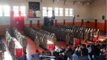 Bedelli askerler törenle yemin etti