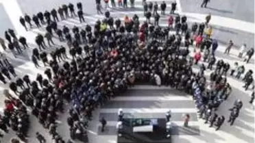 Mesai arkadaşları Şeref Özer'i son yolculuğuna uğurladı