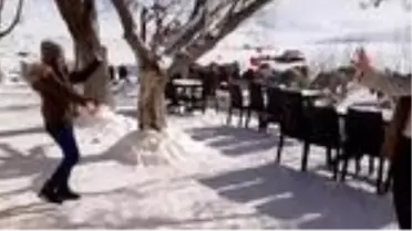 Çıldır Gölü'nde hafta sonu yoğunluğu