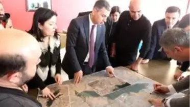 Mogan Gölü'nün çevre düzenleme projesinin koordinasyon toplantısı yapıldı