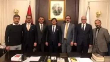 Ağrı Barosu'ndan Adalet Bakan Yardımcısı Birkan'a ziyaret