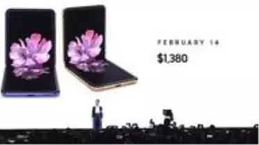 Samsung'dan dikey şekilde katlanabilen akıllı telefon: Z Flip