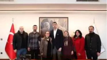 Dernek başkanları ve yöneticilerinden Başkan Gökhan Yüksel'e ziyaret