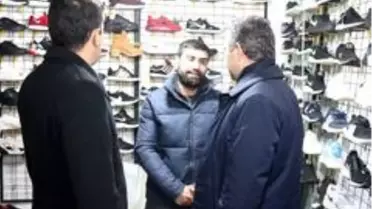 AK Parti İl Başkanı Altınsoy esnafı ziyaret etti