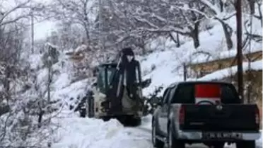 Erzincan'da 278 köy yolu ulaşıma kapandı