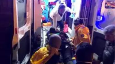Ankara'da 2 otomobil çarpıştı: 1 yaralı