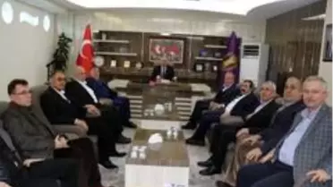 NTSO Başkanı Parmaksız ve yönetimden NEVESOB'a ziyaret