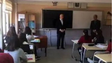 Başkan Yıldırım, öğrencilere tecrübelerini paylaştı