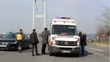 (Özel) 15 Temmuz Şehitler Köprüsü'nde 'Özel' ambulans denetimi