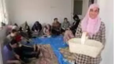 Unutulmaya yüz tutan sepet örücülüğü, kursla yaşatılıyor