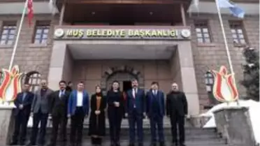 Başkan Asya, Cumhurbaşkanı Başdanışmanı Türkmenoğlu'nu ağırladı
