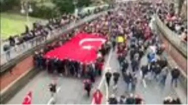 Hanau'da terör ve İslamofobi karşıtı yürüyüş