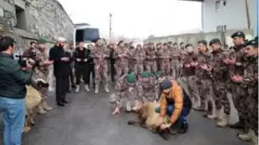 Hakkari özel harekat polislerine dualar eşliğinde çığ eğitimi