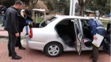 Kula'da okul önlerinde 'huzur' uygulaması