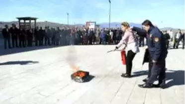 İlkadım Belediyesi Personeline yangın eğitimi