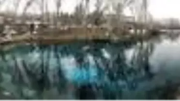 Sivas'ın kışın donmayan tek gölü, Gökpınar