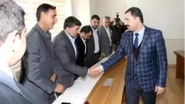 Karaköprü Belediyespor yönetiminden Baydilli'ye ziyaret