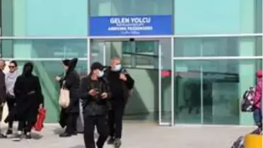 Sarp Sınır Kapısı'nda korona virüsü nedeniyle tedbirler arttırıldı