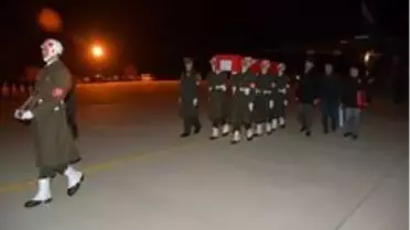 İdlip şehidinin naaşı memleketi Afyonkarahisar'a getirildi