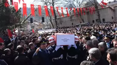 Şehit Uzman Çavuş Yılmaz'ı, Kütahya'da 20 bin kişi uğurladı