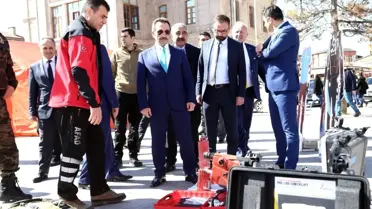 AFAD teçhizatlarını sergiledi