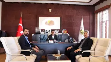 AK Parti Avanos İlçe teşkilatı yöneticileri, Süslü'yü ziyaret etti