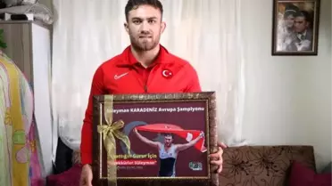 Avrupa şampiyonu Süleyman'ın hedefi, olimpiyatta derece