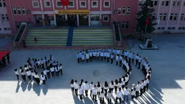 Kızılcahamamlı öğrencilerden Bahar Kalkanı Harekatı'na destek
