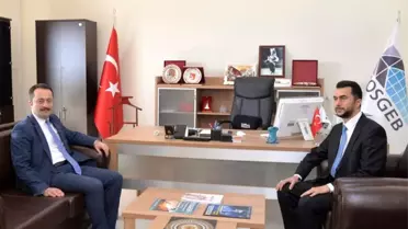 Vali Şentürk'ten KOSGEB'e ziyaret