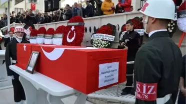 Şehit Uzman Onbaşı Coşkun, son yolculuğuna uğurlandı