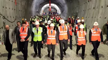 Amasya'da yapımı süren Badal Tüneli'nde kazı çalışmaları tamamlandı