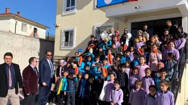 Milli Eğitim Müdürü Aziz Gün, Kemaliye'de okul ziyaretleri gerçekleştirdi