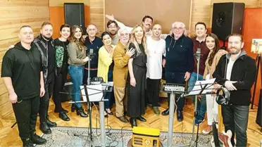 'Müstakbel Damat' ekibi stüdyoya girdi