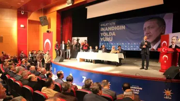 AK Parti Ahlat İlçe Başkanlığı Kongresi yapıldı