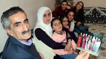 10 kızları olan Elmas çiftinin tek isteği, çocuklarının okuması