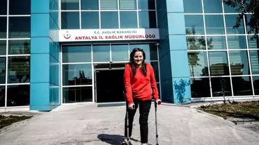 Engelli doktor Hülya'nın kansere karşı azim dolu mücadelesi