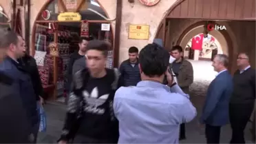Diyanet İşleri Başkanı Erbaş, Mecidiye Han'ı ziyaret etti