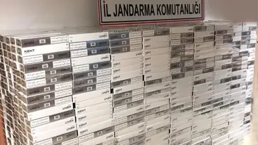 Van'da tekneyle sigara kaçakçılığı yapan 2 kişi yakalandı