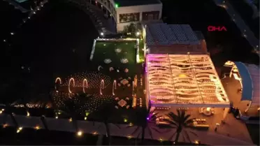 ANTALYA 3 gün 3 gece sürecek 1 milyon euroluk Hint düğünü başladı