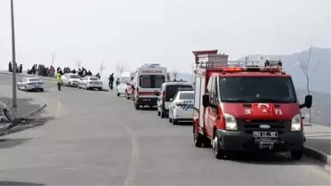 Devrilen kamyonetin sürücüsü öldü