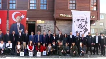 Mehmet Akif Ersoy, Bayramiç'teki evinde anıldı