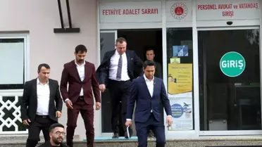 Denizlispor Başkanı Ali Çetin ve polisler arasındaki dava başladı
