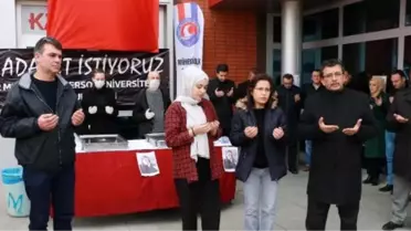 Kazada ölen üniversiteli İrem Su için helva dağıtıldı