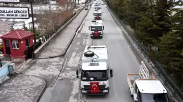 Tatvan Belediyesi 13 yeni hizmet aracı aldı