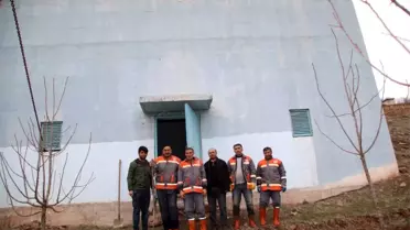 Bingöl'de su depoları temizlik çalışması