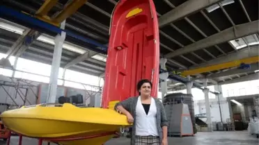 Cinsiyetçi ön yargıları aşıp tekne ihracatçısı oldu