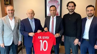 Adil Gevrek'ten Nihat Özdemir'e ziyaret